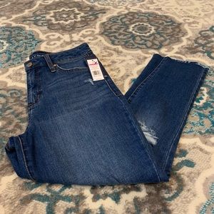 Crown & Ivy Hi Rise Skinny Jeans Size 8 NWT